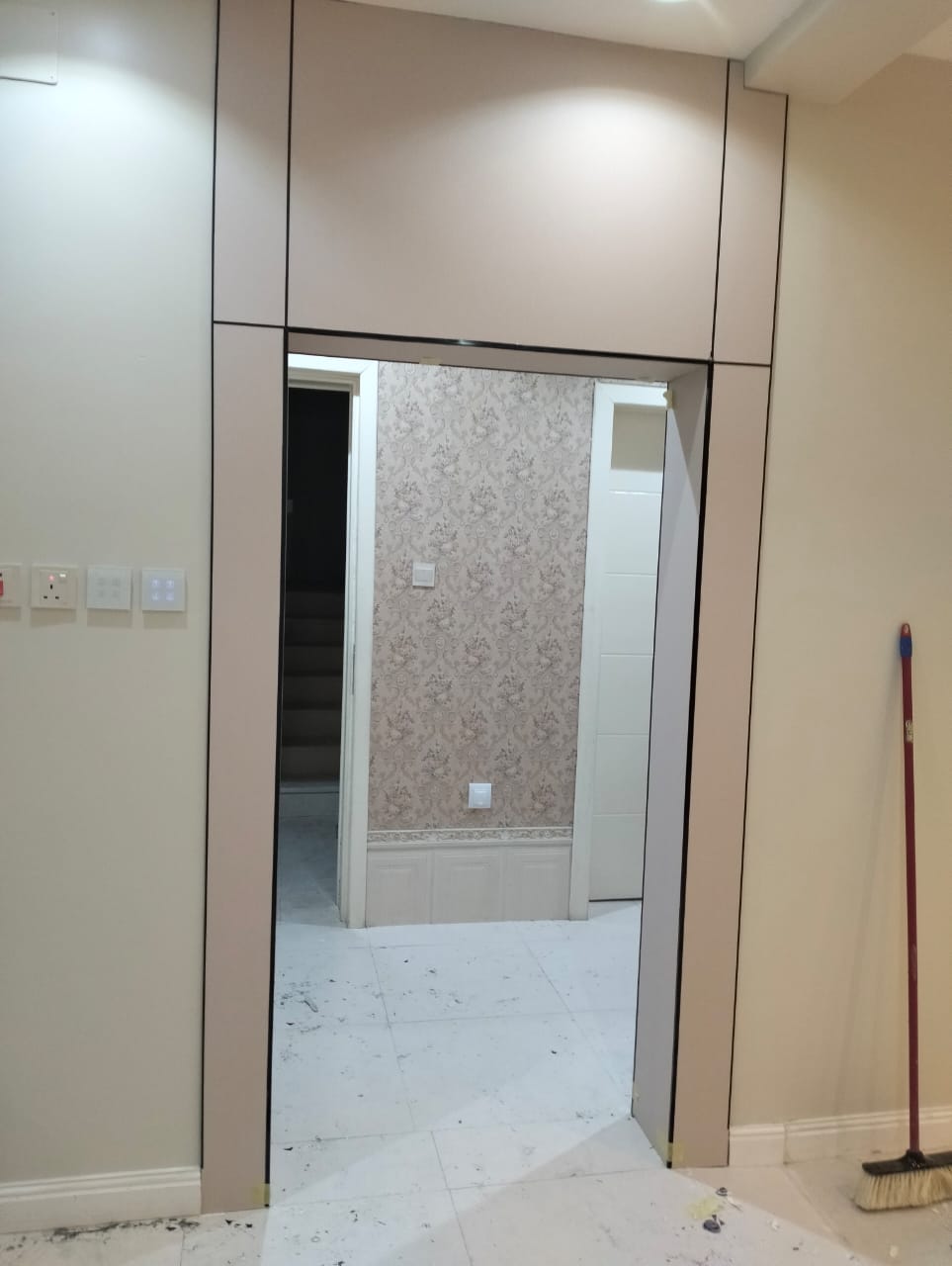 صورة ديكور إضاءة جبسية